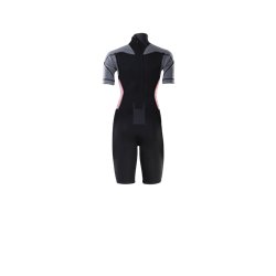ION Wetsuit Element 2/2 Shorty SS Back Zip women steel blue