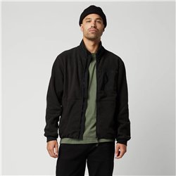 Mystic DTS Fleece Zip Thru Sweat black