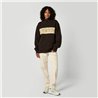 Mystic Slate Half Zip Sweat dark brown
