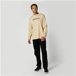 Mystic Brand L/S Tee pale khaki