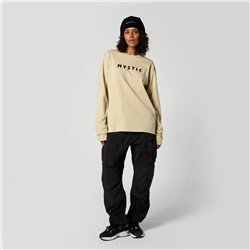 Mystic Brand L/S Tee pale khaki
