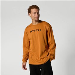 Mystic Brand L/S Tee golden brown