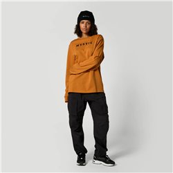 Mystic Brand L/S Tee golden brown