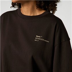 Mystic Heartsease Tee dark brown