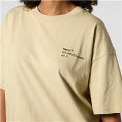 Mystic Heartsease Tee pale khaki