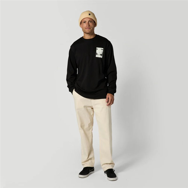 Mystic Heartsease L/S Tee black