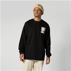 Mystic Heartsease L/S Tee black