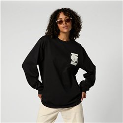Mystic Heartsease L/S Tee black