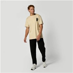 Mystic Pansy Tee pale khaki