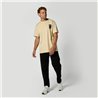 Mystic Pansy Tee pale khaki