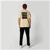 Mystic Pansy Tee pale khaki