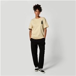 Mystic Pansy Tee pale khaki