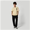Mystic Pansy Tee pale khaki