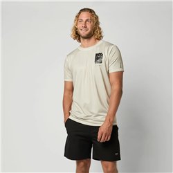 Mystic Boarding S/S Rashvest sand