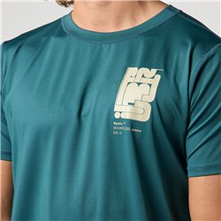 Mystic Boarding S/S Rashvest teal