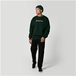 Mystic Brand Crew Sweat cypress green