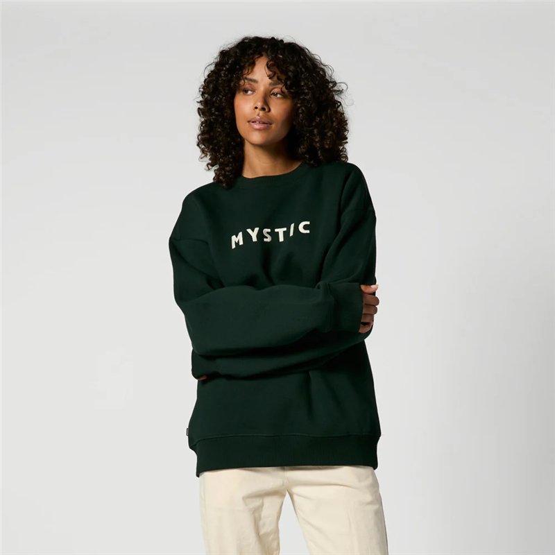 Mystic Brand Crew Sweat cypress green