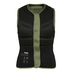 Mystic Star Impact Vest Fzip Women olive green