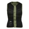 Mystic Star Impact Vest Fzip Women olive green
