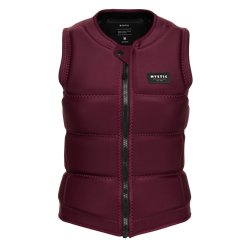 Mystic Star Impact Vest Fzip Wake Women oxblood red