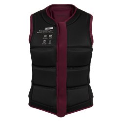 Mystic Star Impact Vest Fzip Wake Women oxblood red