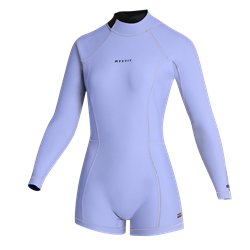 Mystic Lunar Longarm Shorty 2/2mm Bzip Women iris blue