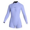 Mystic Lunar Longarm Shorty 2/2mm Bzip Women iris blue