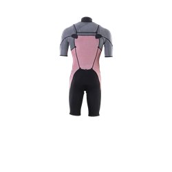ION Wetsuit Element 2/2 Shorty SS Front Zip men black