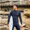 ION Wetsuit Seek Amp 3/2 Front Zip men blue-nights