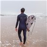 ION Wetsuit Seek Amp 3/2 Front Zip men blue-nights