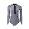 ION Wetsuit Amaze Amp Hot Shorty 2.0 LS Front Zip women black