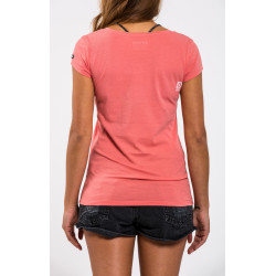 35105.160450.341  - Mystic Damen Tee "Permission" faded coral