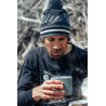 17tph12  - Pally`Hi Mütze Beanie PimPom heather bordeaux