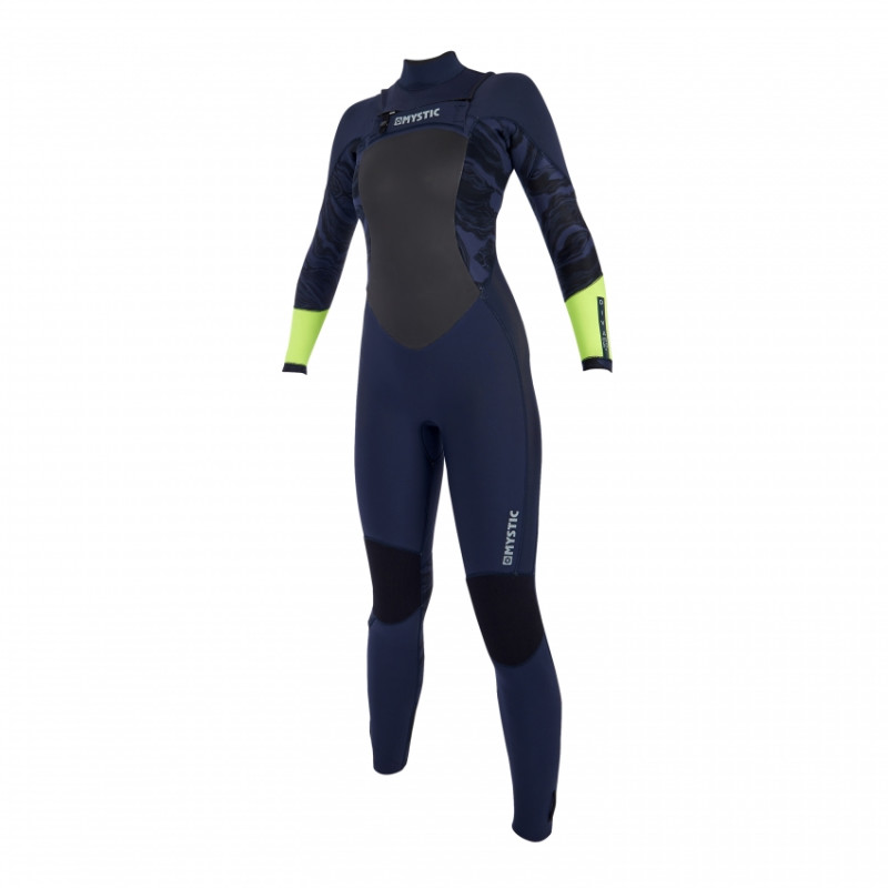 35000.190012  - Mystic Diva Fullsuit 5/3mm Fzip Women navy/lime