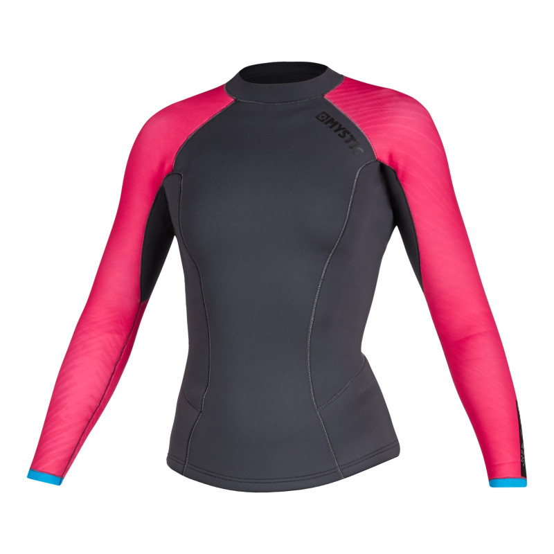 35400.200075  - Mystic Diva L/S Vest Neoprene 2mm Women phantom grey