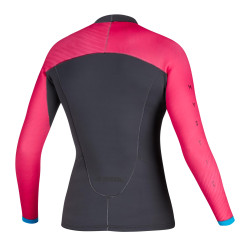 35400.200075  - Mystic Diva L/S Vest Neoprene 2mm Women phantom grey