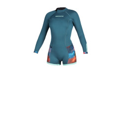 35000.200072.695  - Mystic Diva Longarm Shorty 2/2mm Bzip Women teal