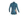 35000.200072.695  - Mystic Diva Longarm Shorty 2/2mm Bzip Women teal