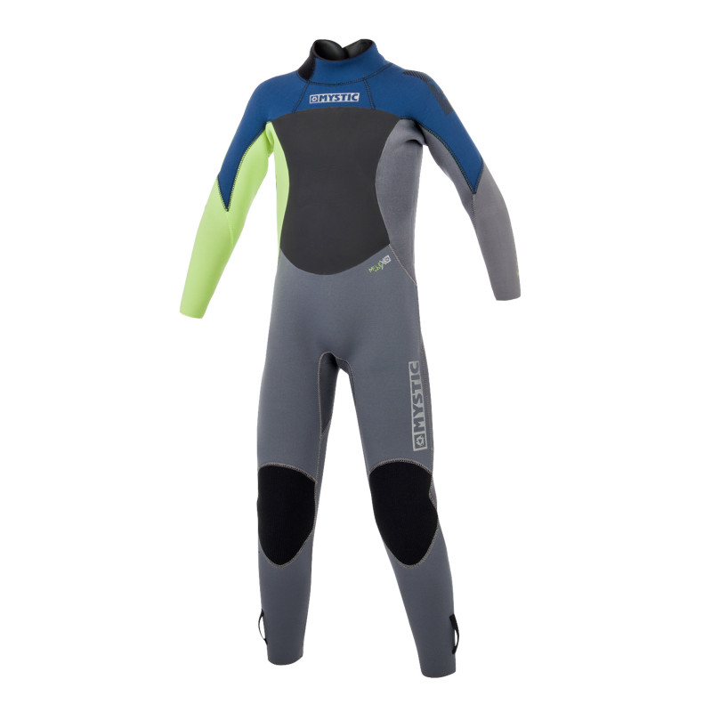 35000.180061.410  - Mystic Star Fullsuit 3/2mm Bzip Flatlock Kids navy