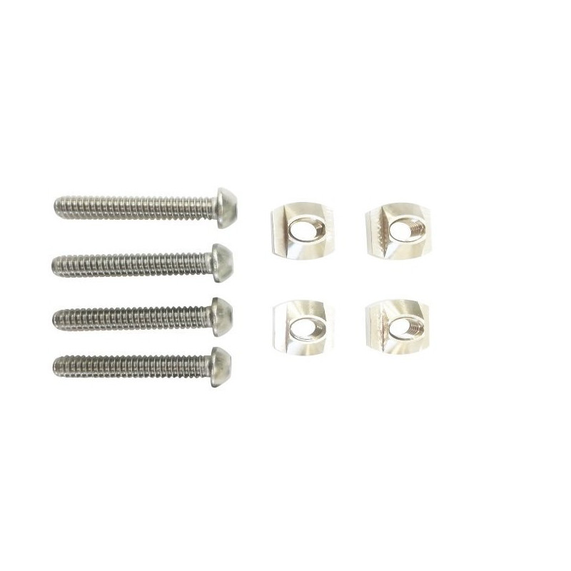 MH129  - SABfoil 4 x Button Head Screws Torx M8x30mm, washers and T-nuts