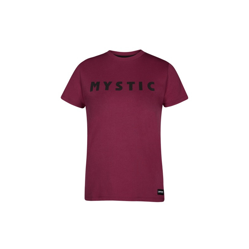 35105.210036  - Mystic Brand Tee Women burgundy