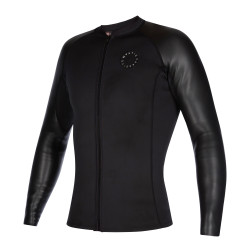 35017.210132  - Mystic L/S Neoprene vest Fzip black