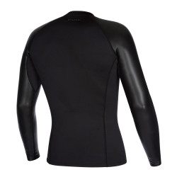 35017.210132  - Mystic L/S Neoprene vest Fzip black