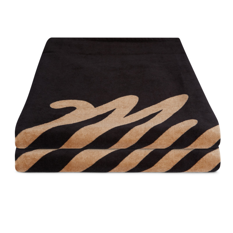 35018.210153  - Mystic Towel Quickdry black allover