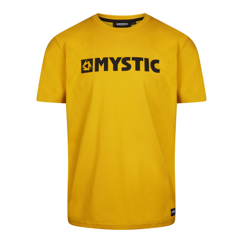 35105.190015  - Mystic Brand Tee Men mustard