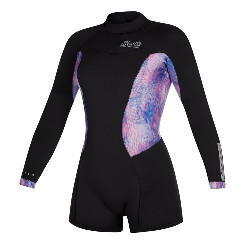 35000.200072  - Mystic Diva 2/2mm Longarm Shorty black/purple