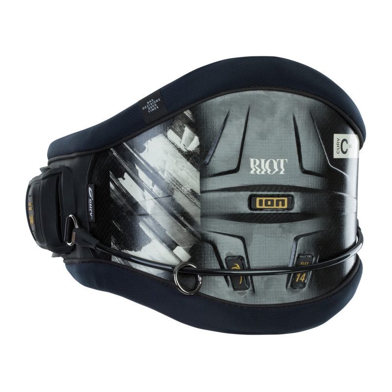 48212-4709  - ION - Kite Waist Harness Riot Curv 14 - black