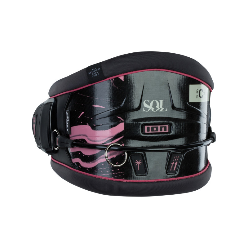 48213-4729  - ION - Kite Waist Harness Sol Curv 11 - black