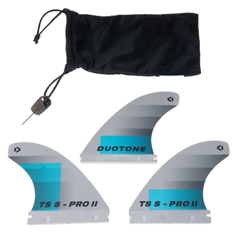 44210-8025  - DTK - TS-S Pro II Fins (3pcs) - S - grey