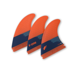 77214-8102  - Thruster Set F-ONE FLOW M - PAPAYA